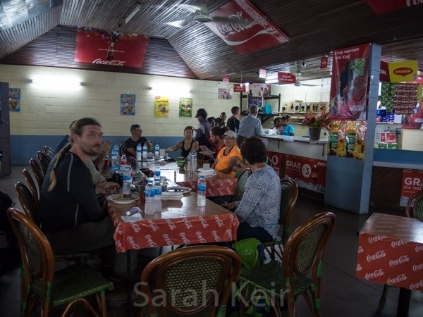 Lunch at Lae airport