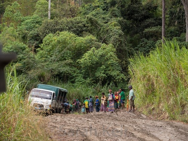 Trip out of Bulolo