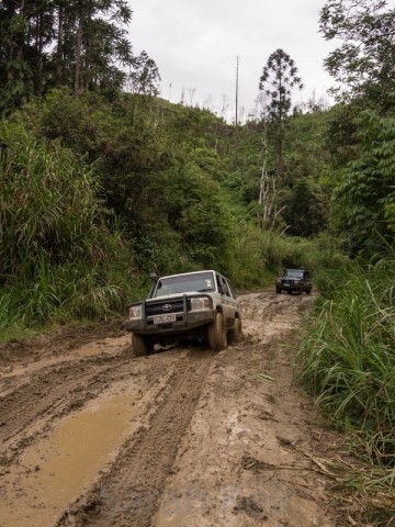 Trip out of Bulolo