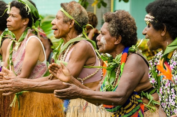 Sing-sing at Salamaua