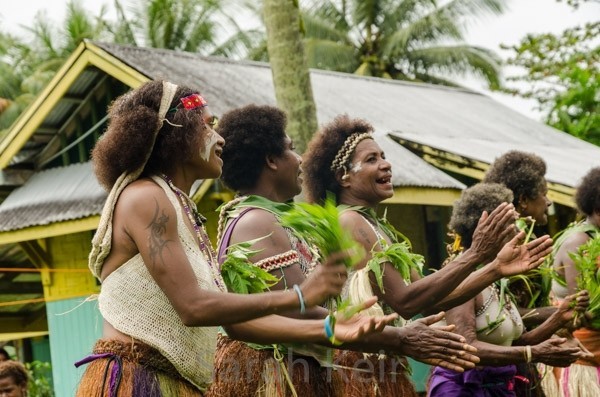 Sing-sing at Salamaua